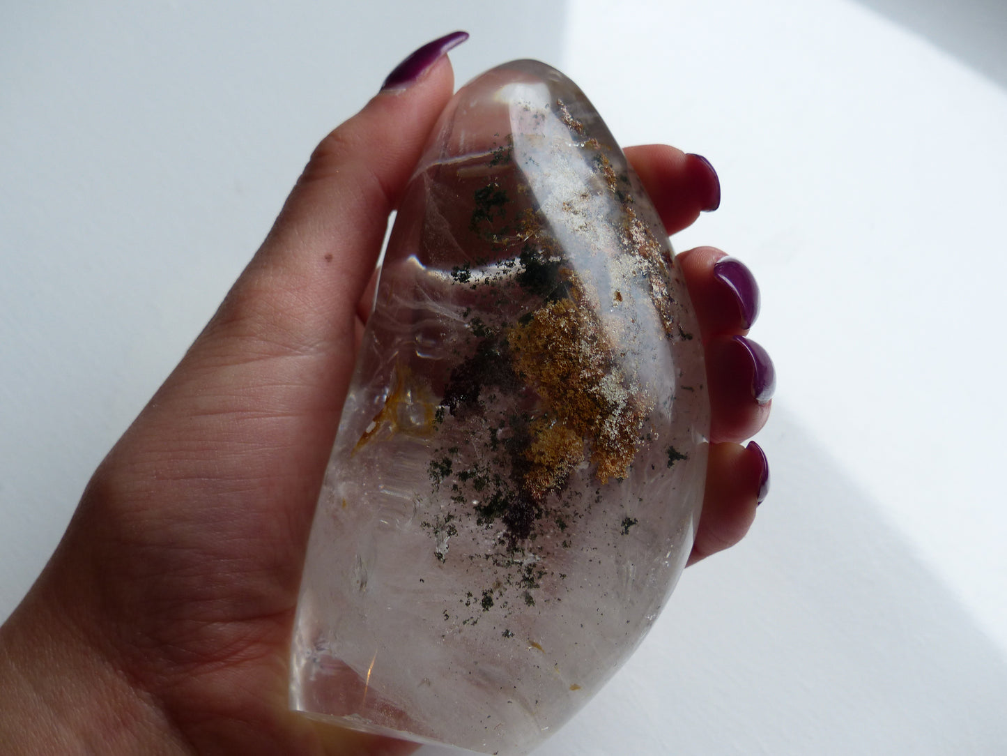 Large Garden Quartz Free Form, Lodolite Free Form - Simply Affinity