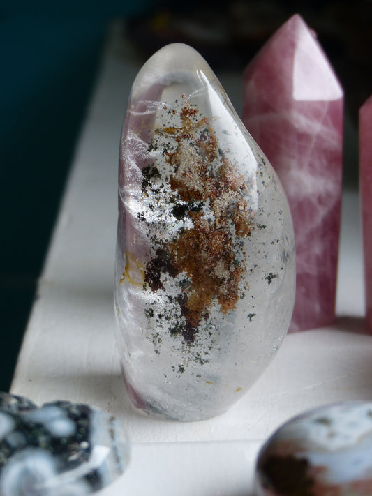 Large Garden Quartz Free Form, Lodolite Free Form - Simply Affinity