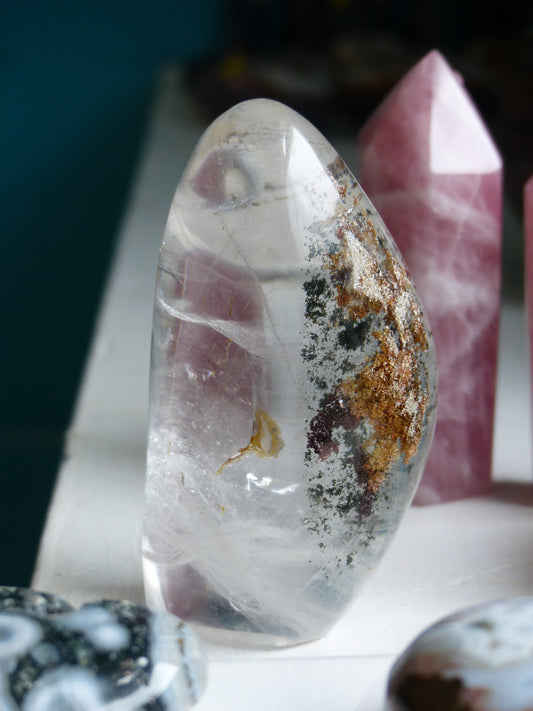 Large Garden Quartz Free Form, Lodolite Free Form - Simply Affinity