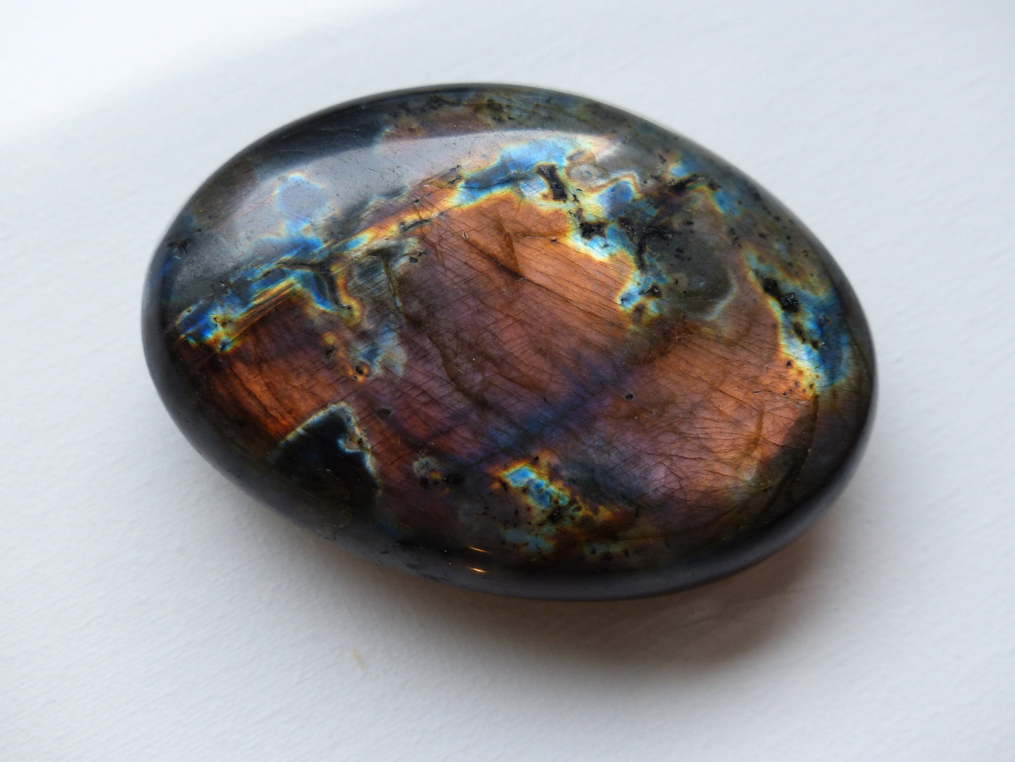 Labradorite Palm Stone (#135)