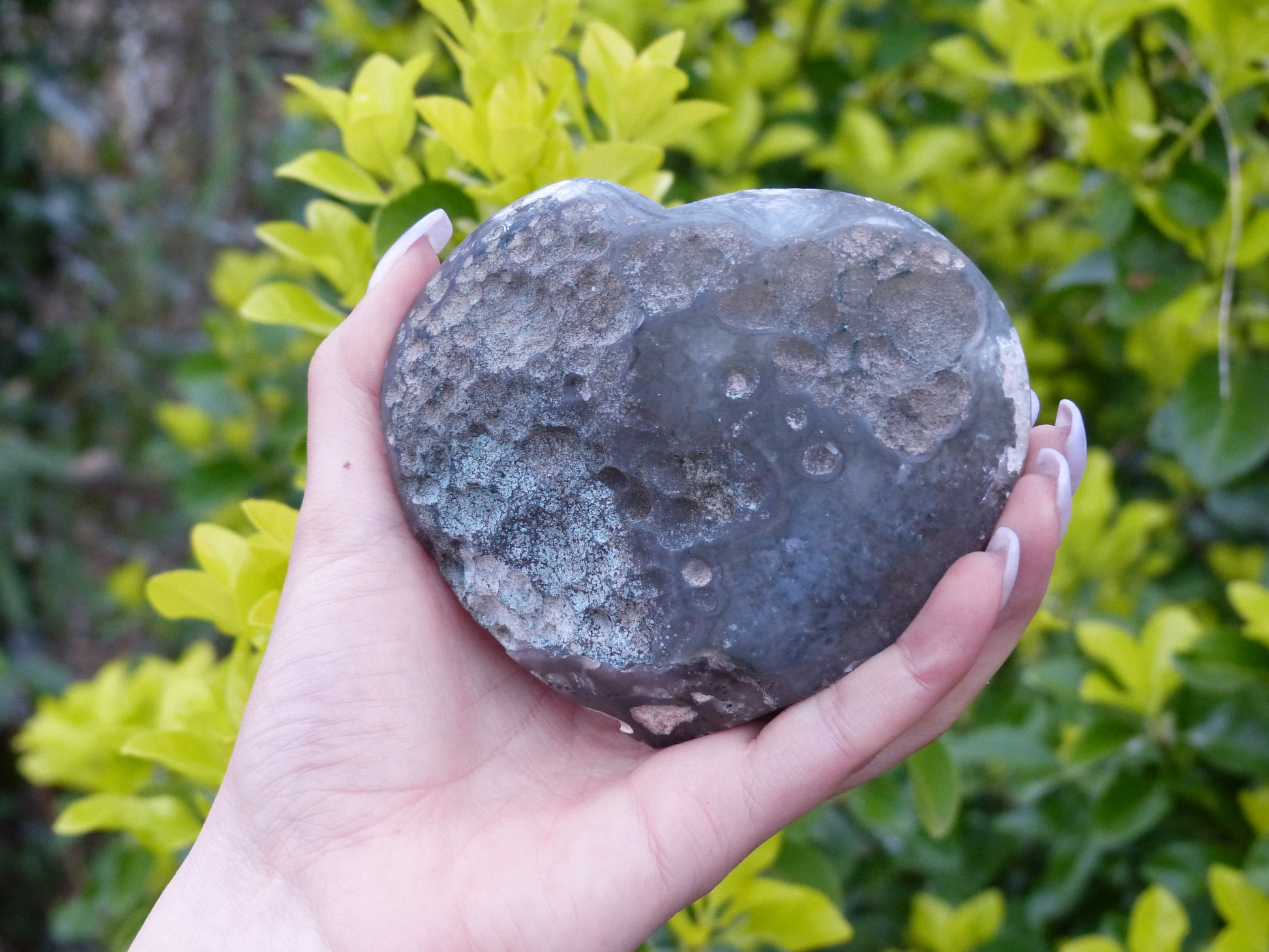 Amethyst Geode Heart (#10) - Simply Affinity