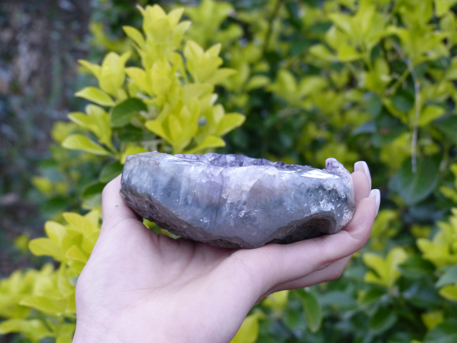 Amethyst Geode Heart (#10) - Simply Affinity
