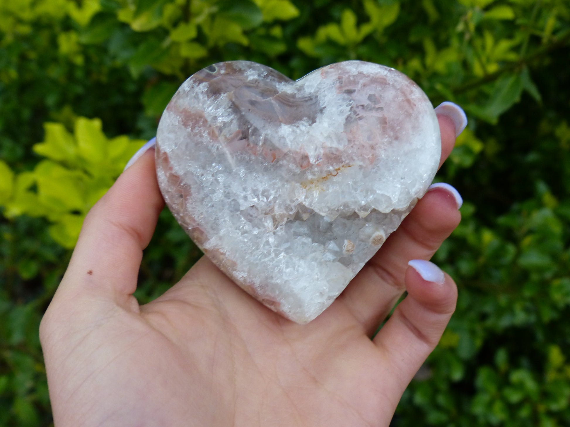 Quartz Geode Heart (#14) - Simply Affinity