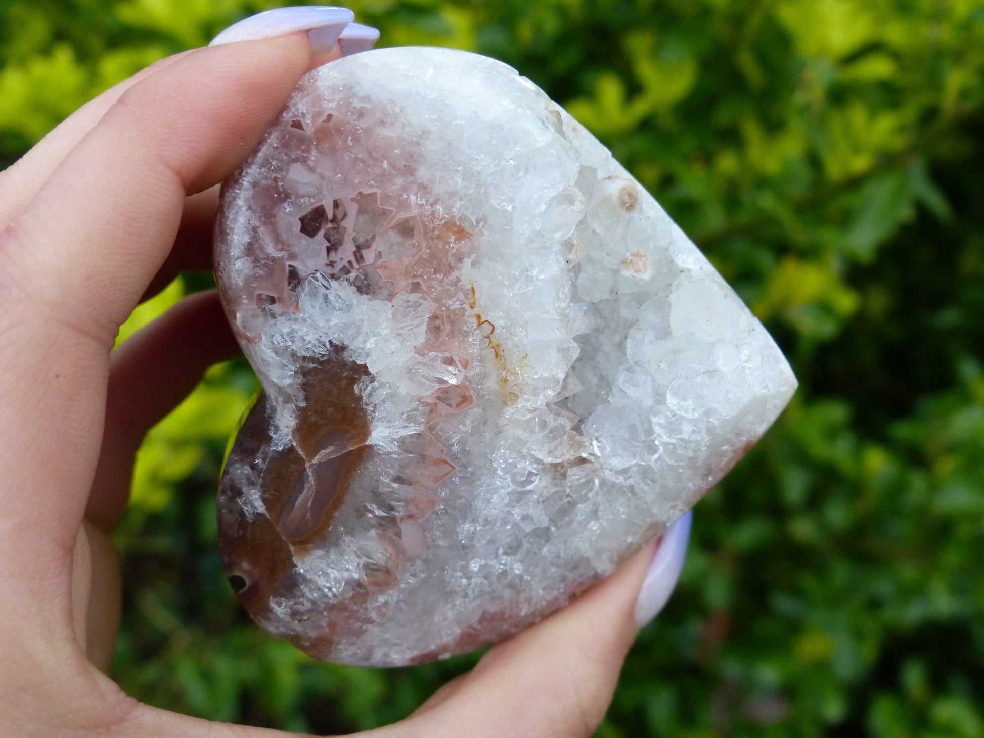 Quartz Geode Heart (#14) - Simply Affinity