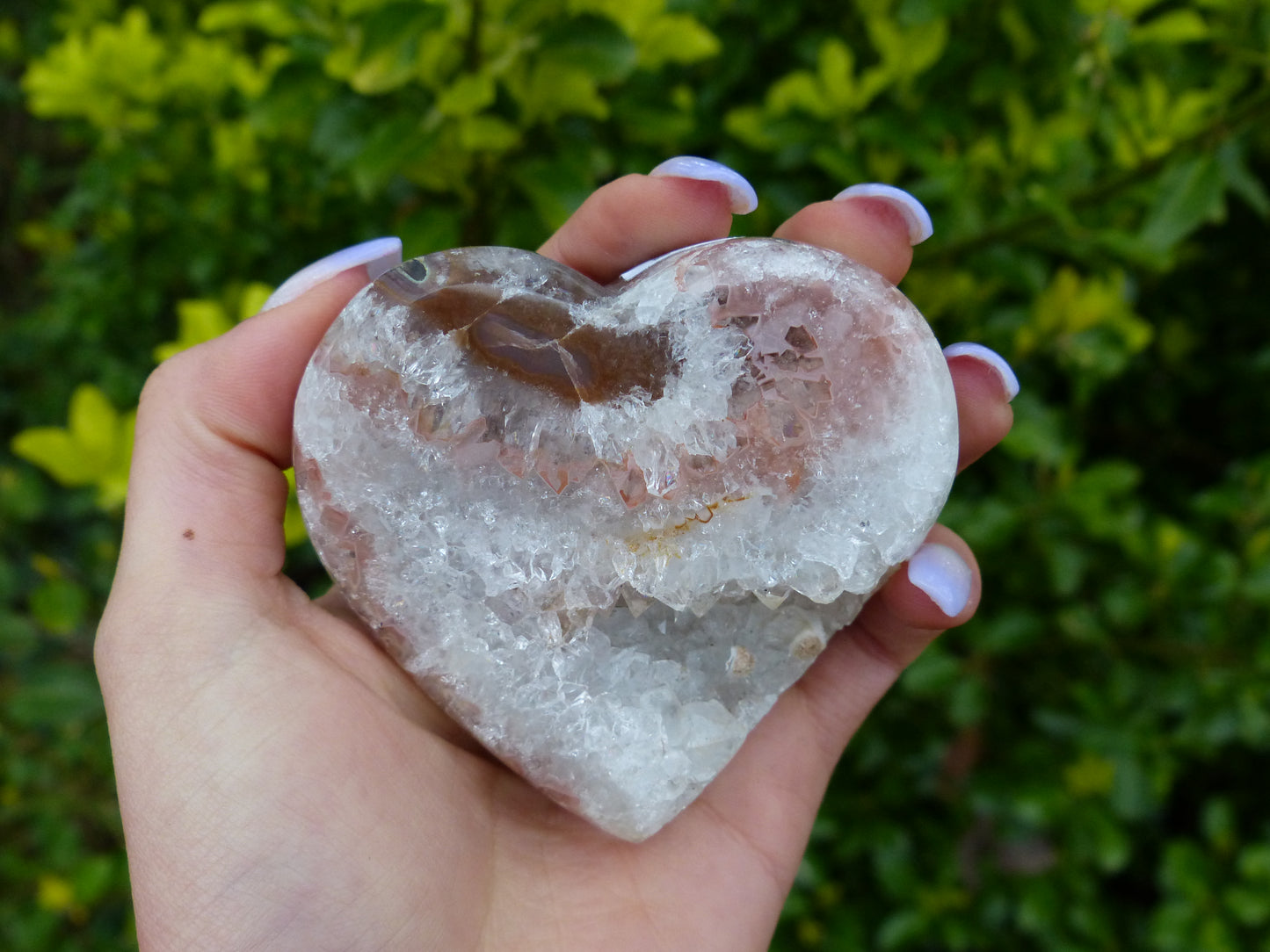 Quartz Geode Heart (#14) - Simply Affinity