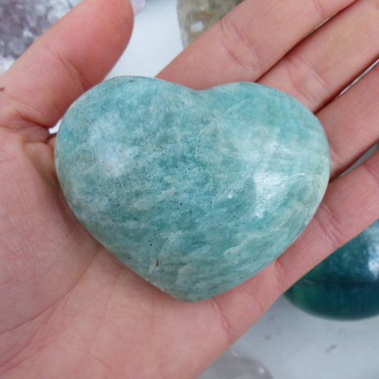 Amazonite Heart (#1) - Simply Affinity