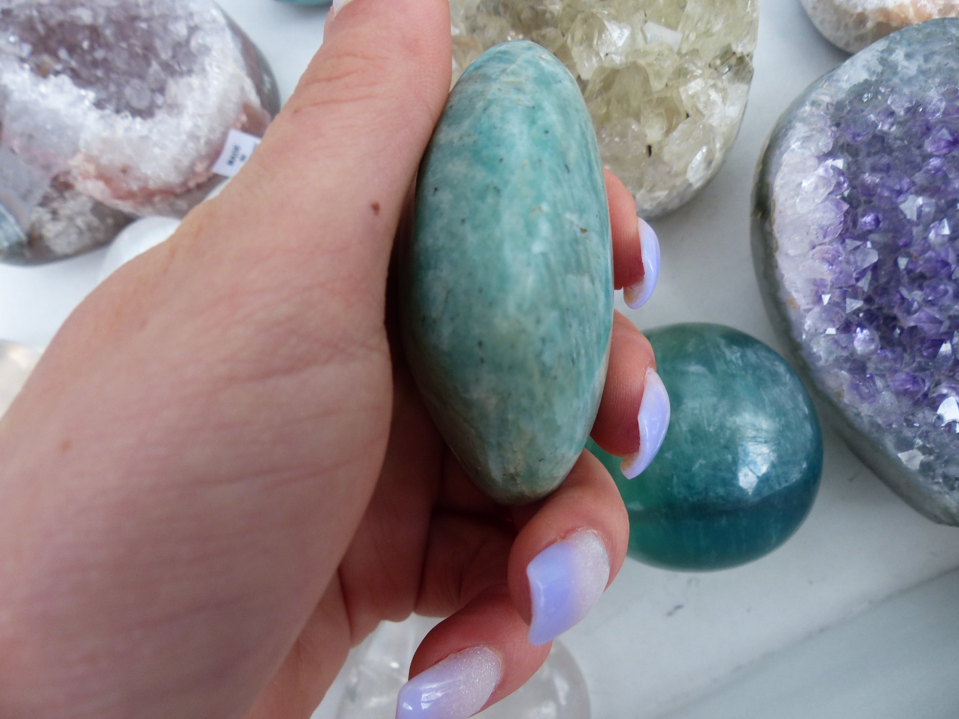 Amazonite Heart (#1) - Simply Affinity