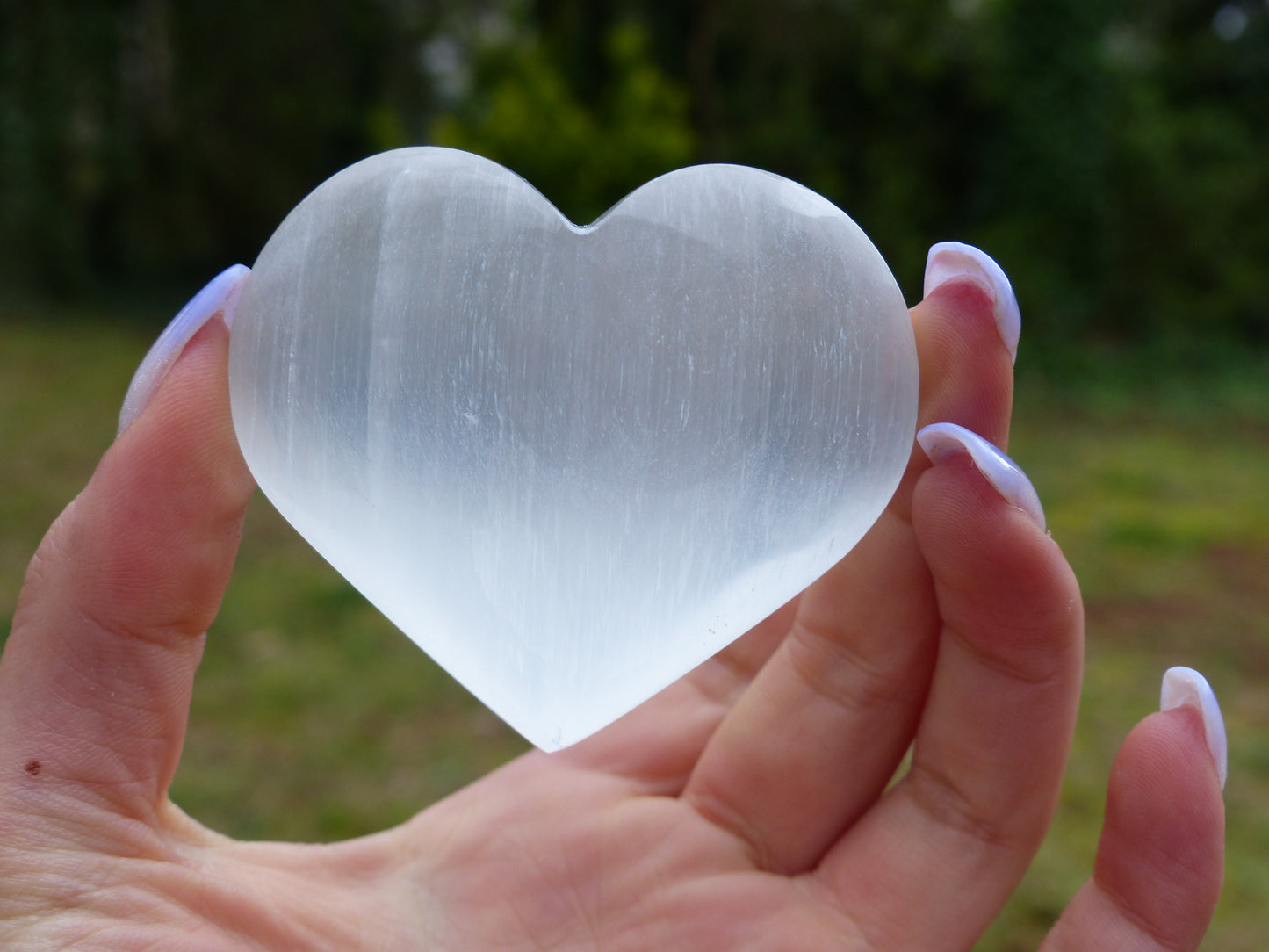 Selenite Heart (#2)