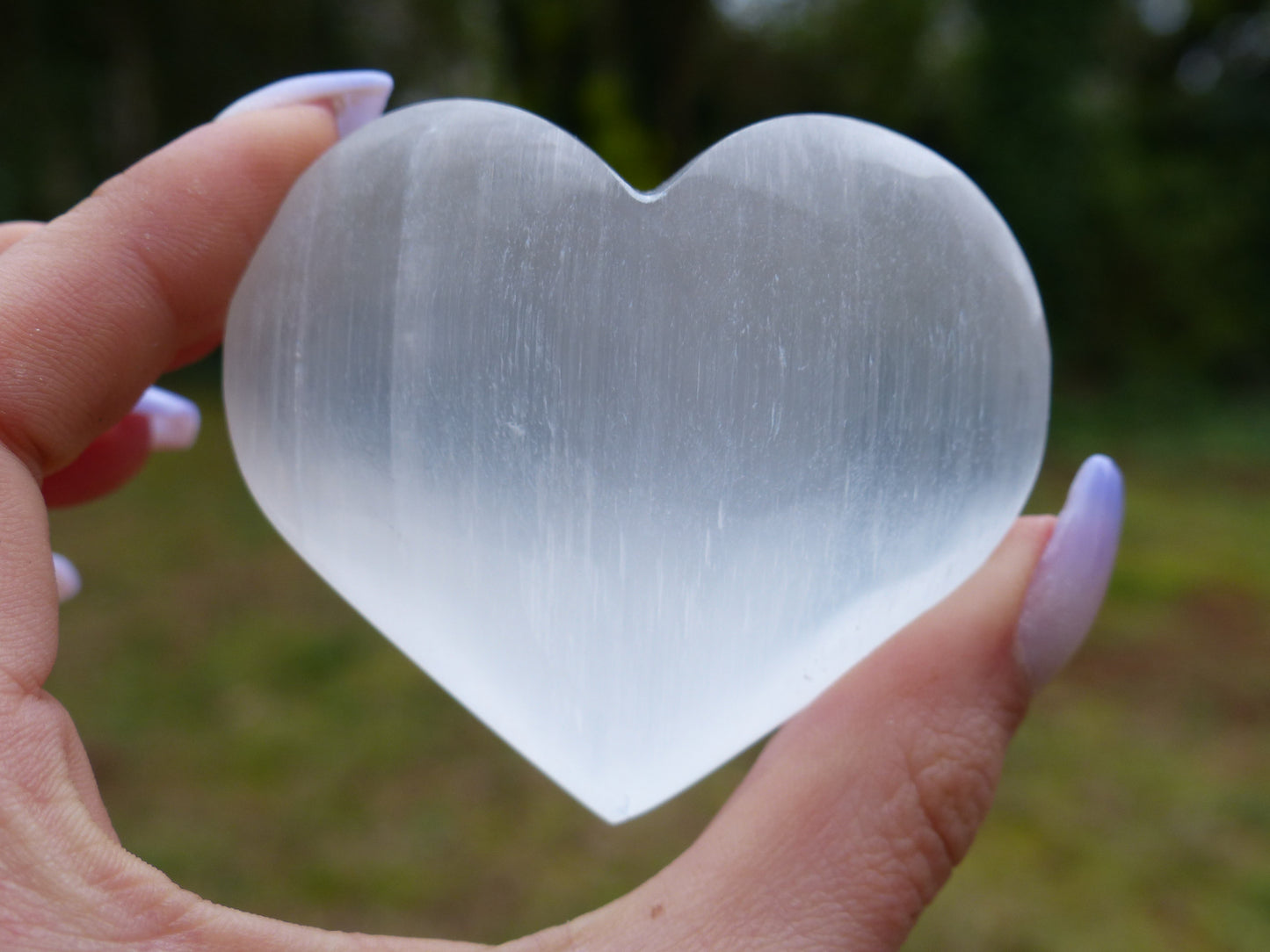 Selenite Heart (#2)