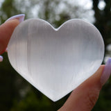 Selenite Heart (#2)