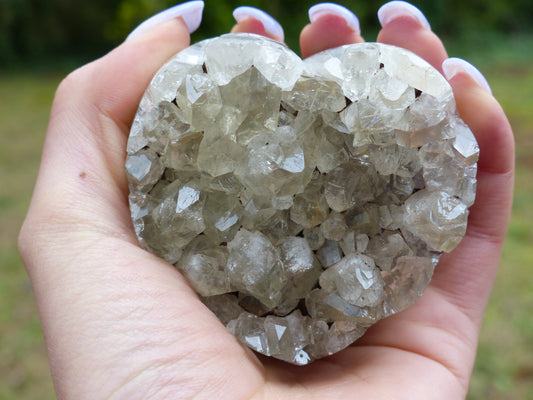 Amethyst Geode Heart (#13) - Simply Affinity