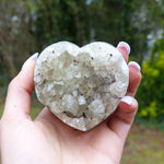 Amethyst Geode Heart (#13) - Simply Affinity
