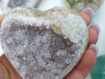 Amethyst Geode Heart (#12) - Simply Affinity