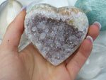 Amethyst Geode Heart (#12) - Simply Affinity
