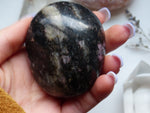 Rhodonite Palm Stone (#2)