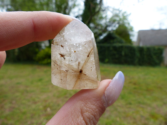 Rutilated Quartz Point (#1)