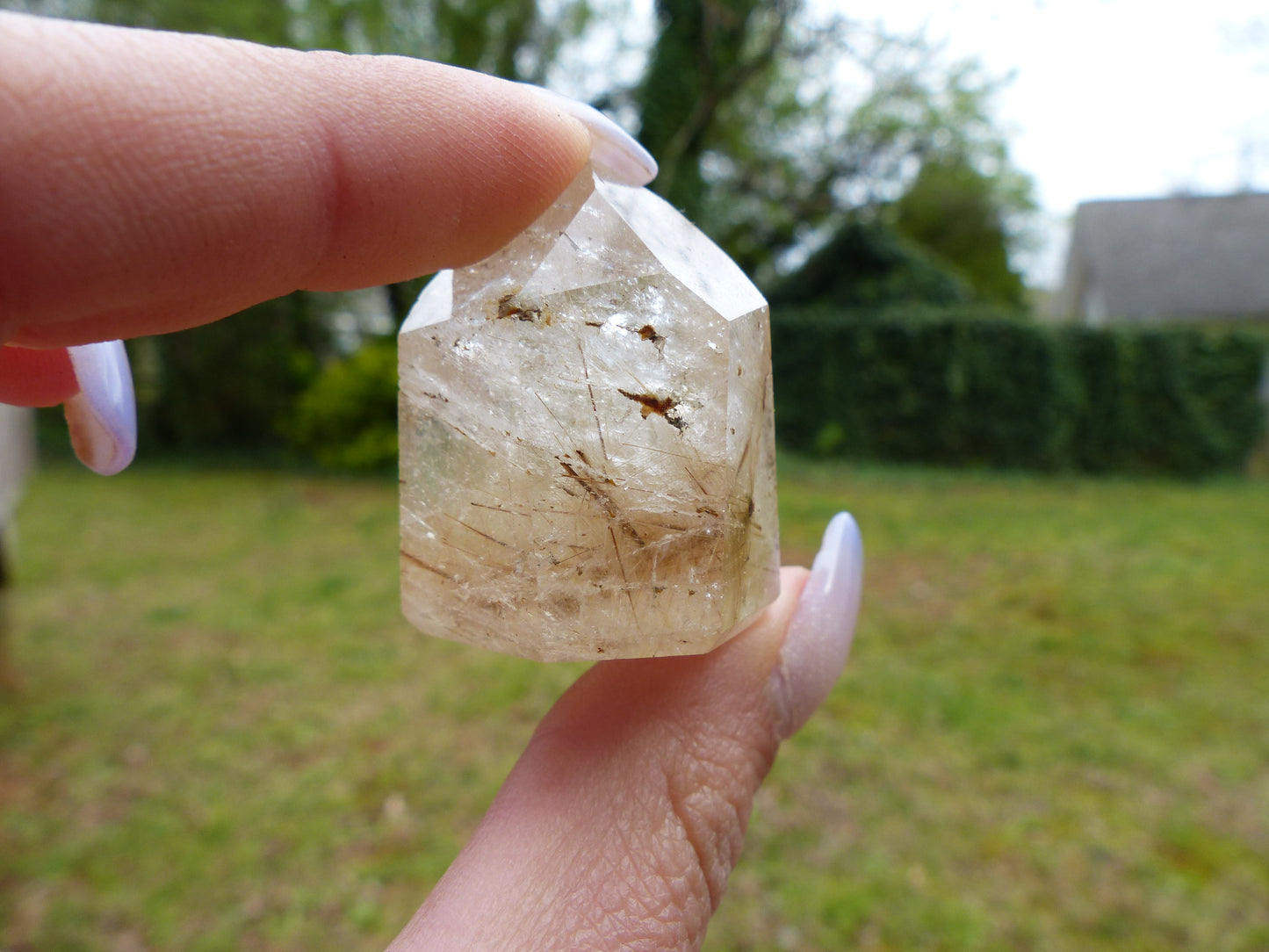 Rutilated Quartz Point (#1)