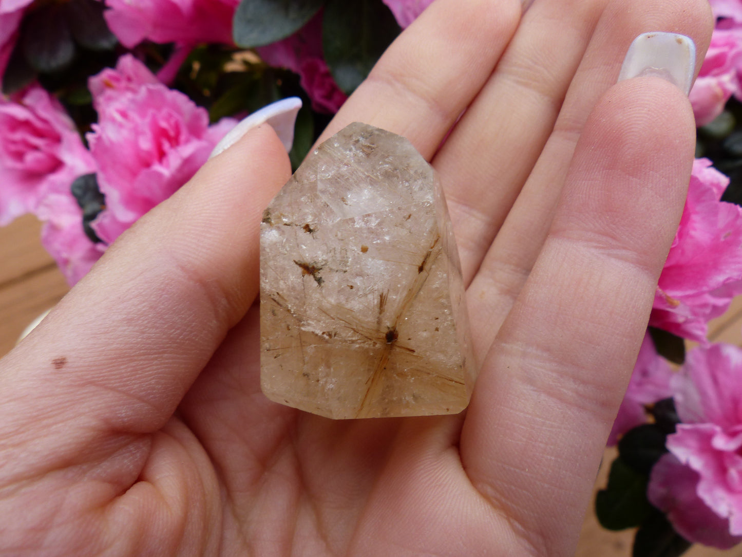 Rutilated Quartz Point (#1)
