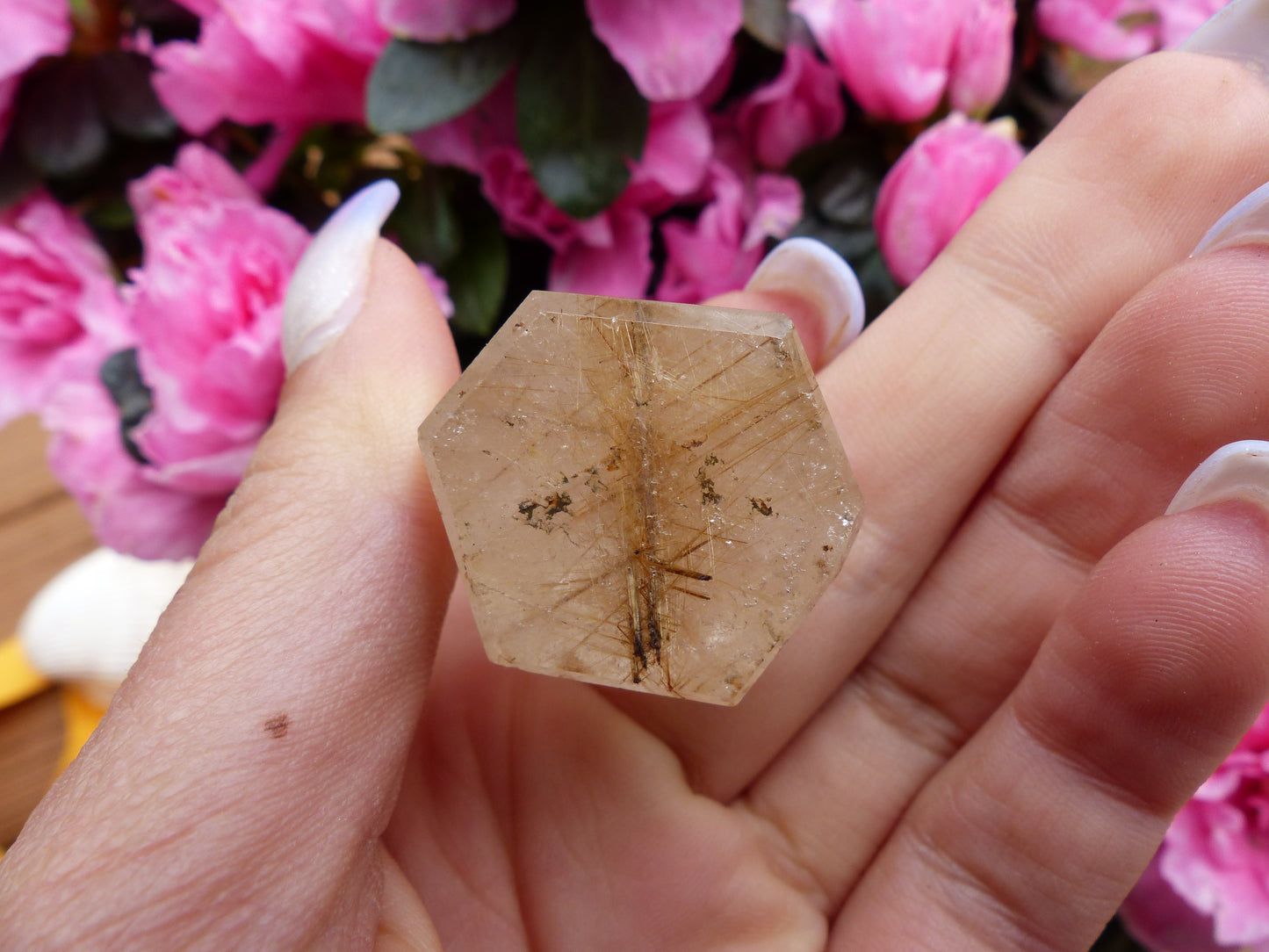 Rutilated Quartz Point (#1)