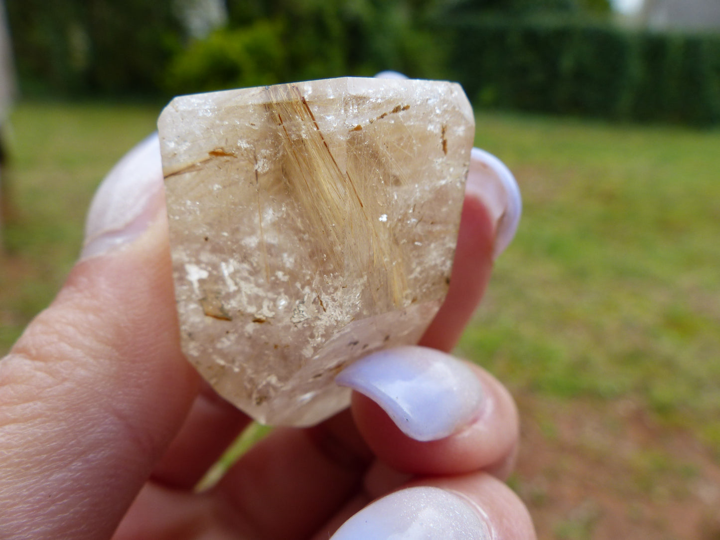Rutilated Quartz Point (#1)