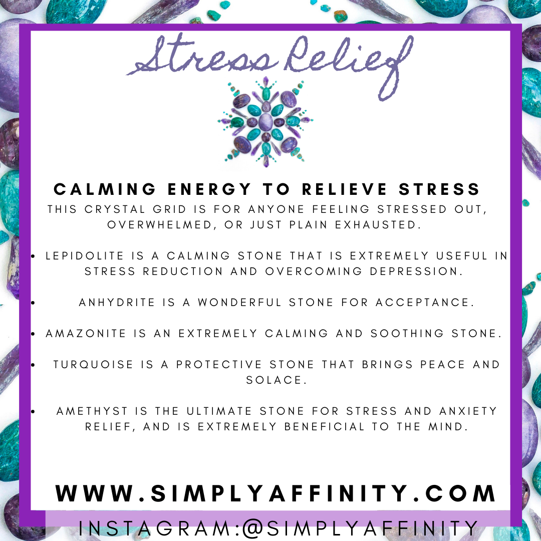 8x8 Crystal Grid Art Prints - Simply Affinity