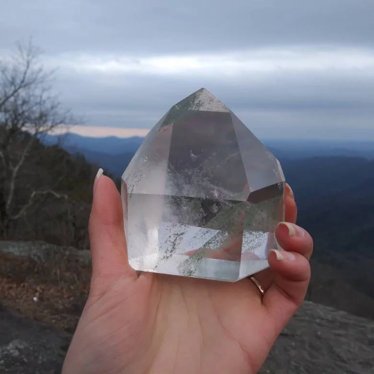 Garden Quartz Point, Lodolite Point, The Adventure Collection