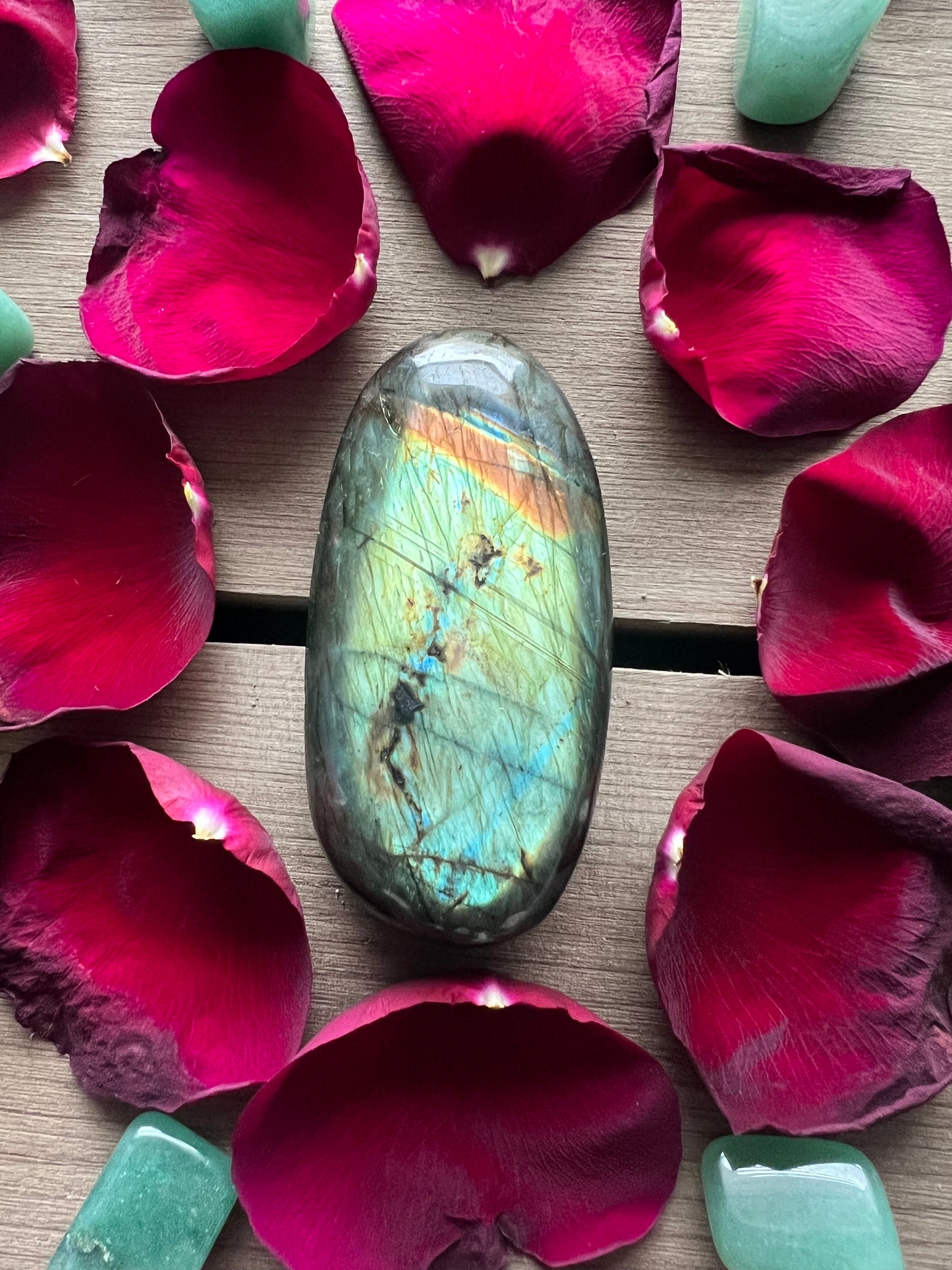 Labradorite Palm Stone (#88E) - Simply Affinity