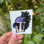 Cosmic Mushrooms Sticker - Simply Affinity