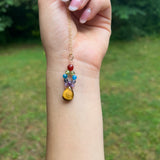 Rainbow Tiger's Eye Pendant on Gold Filled Chain - Ready to Ship - Simply Affinity