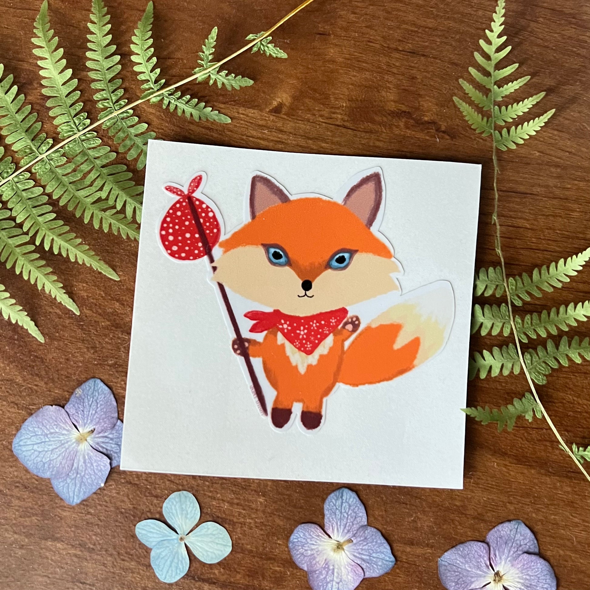 Wandering Fox Sticker - Simply Affinity