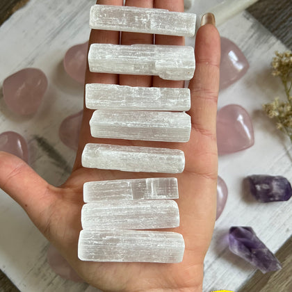 Selenite Stick (1 piece intuitively chosen) - Simply Affinity