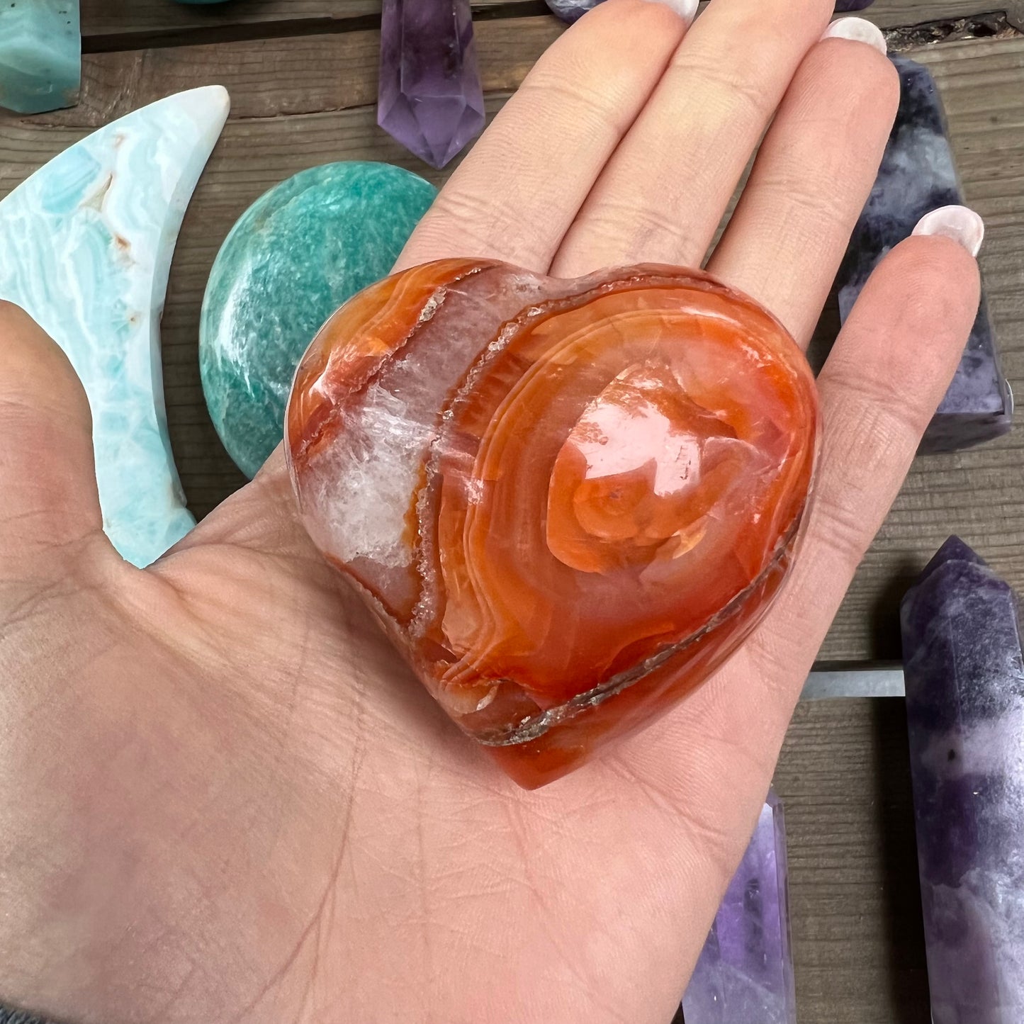Carnelian Heart (#5) - Simply Affinity