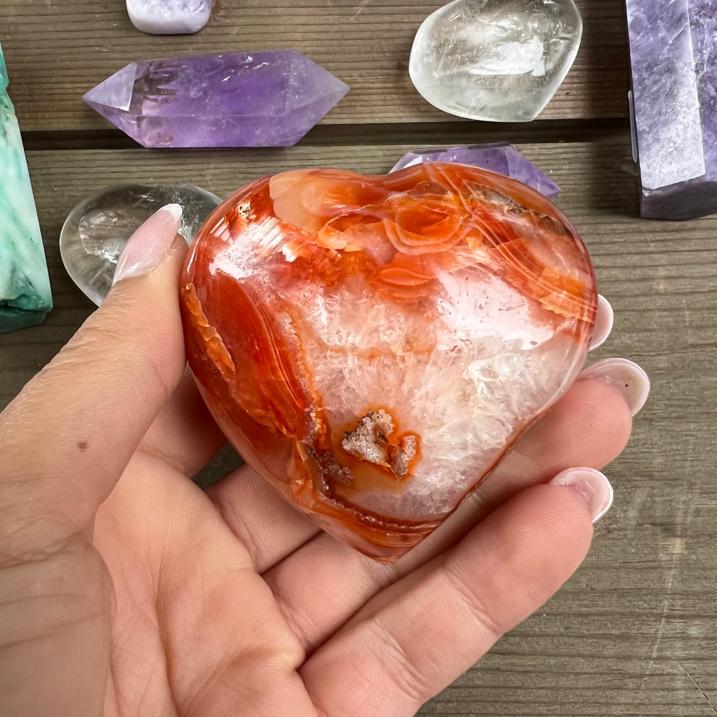 Carnelian Heart (#5) - Simply Affinity