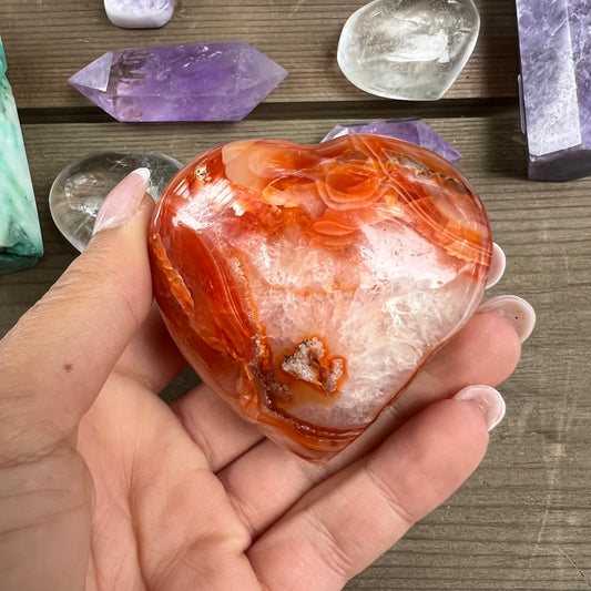 Carnelian Heart (#5) - Simply Affinity