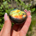 Labradorite Palm Stone (#123) - Simply Affinity