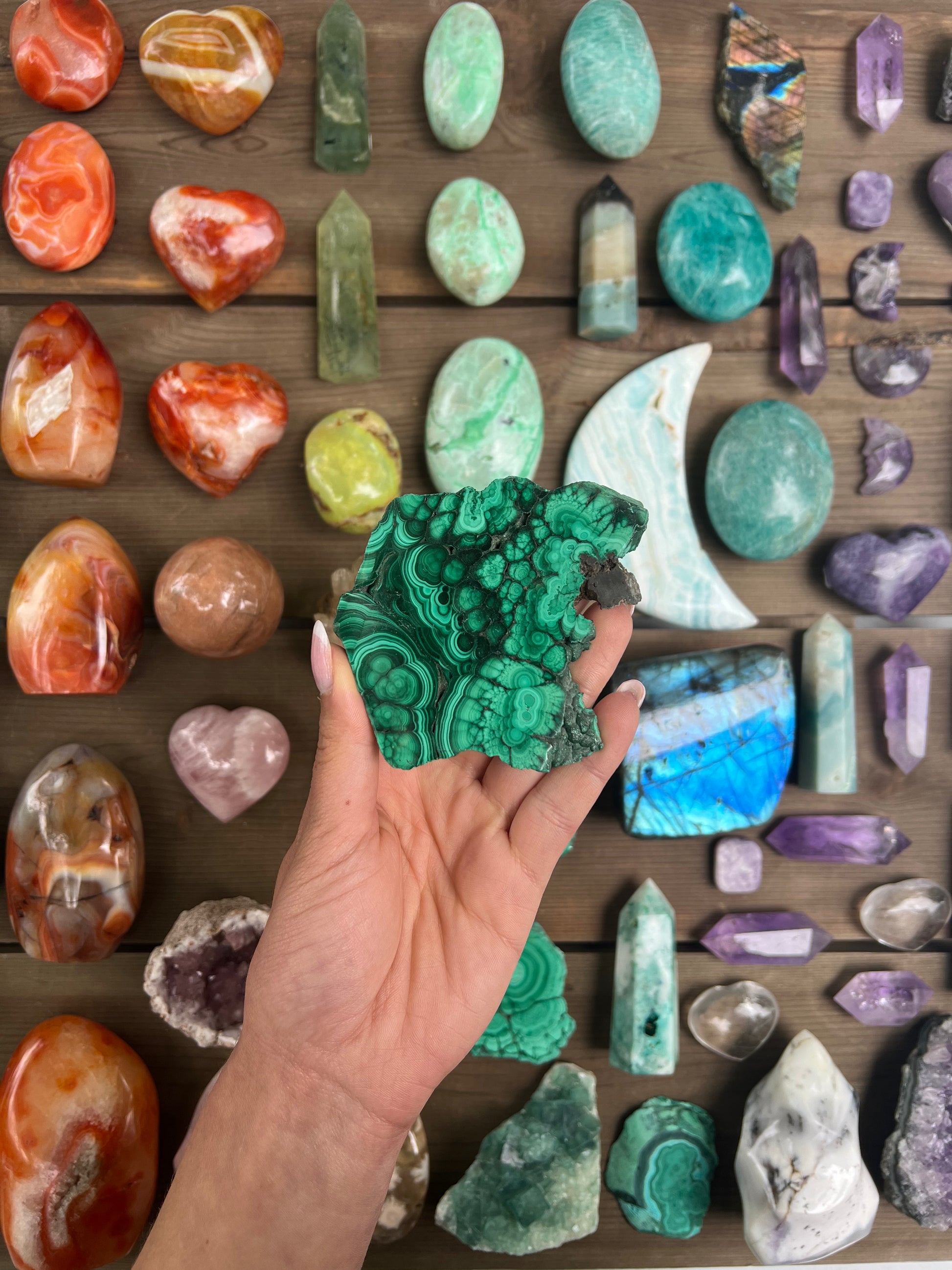 Malachite Slab (#5) - Simply Affinity