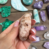 Flower Agate Palm Stone (#21) - Simply Affinity