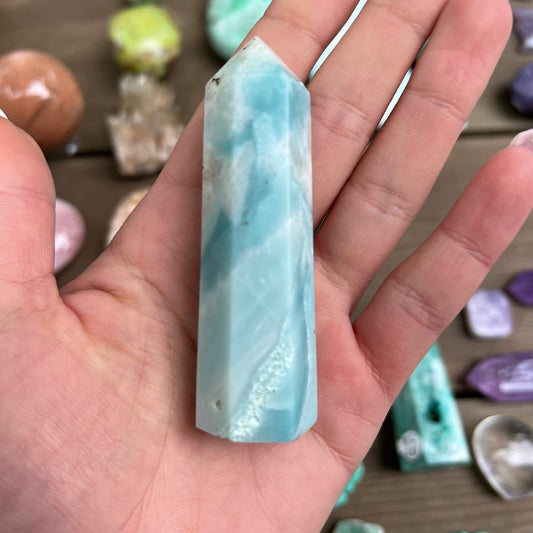 Amazonite Point (#2MTT) - Simply Affinity