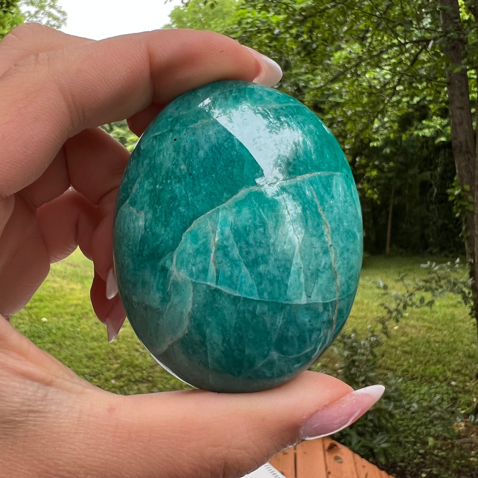Amazonite Palm Stone (#11) - Simply Affinity