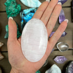 Pink Mangano Calcite Palm Stone (#2) - Simply Affinity