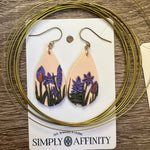Upgrade to Gold-Filled , Sterling Silver, or Titanium Earring Wires