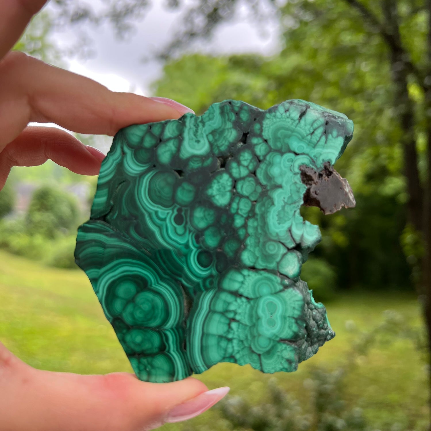 Malachite Slab (#5) - Simply Affinity