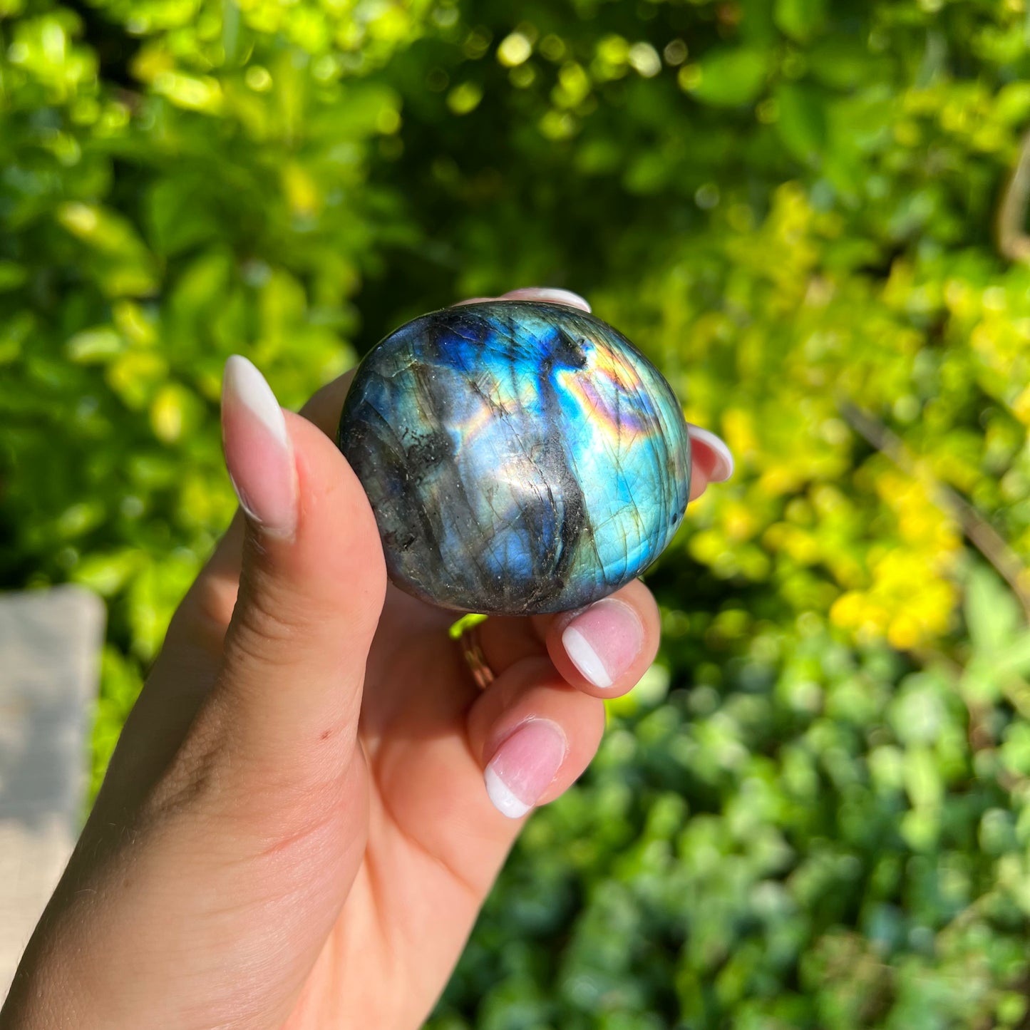 Labradorite Palm Stone (#290) - Simply Affinity