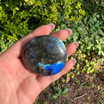 Rainbow Labradorite Palm Stone (#242) - Simply Affinity