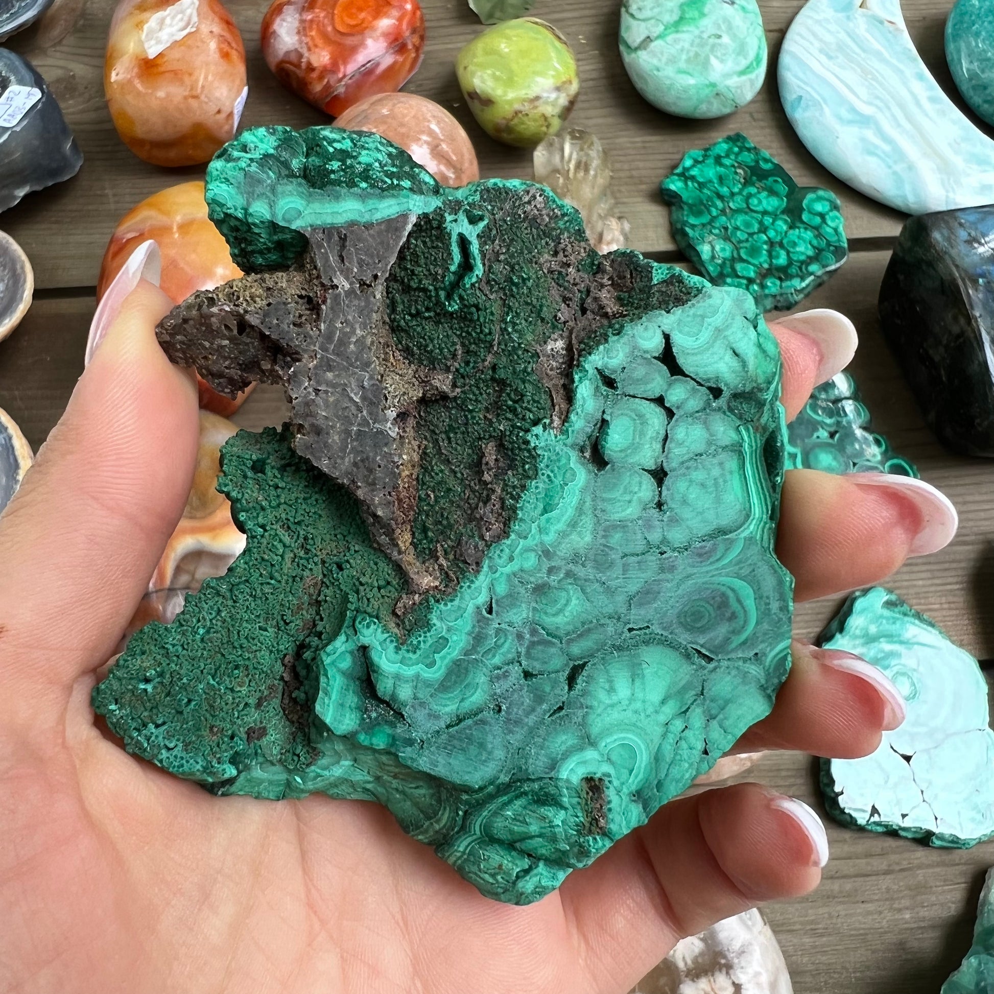 Malachite Slab (#5) - Simply Affinity