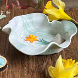 Daffodil Trinket Dish with Quartz - Simply Affinity