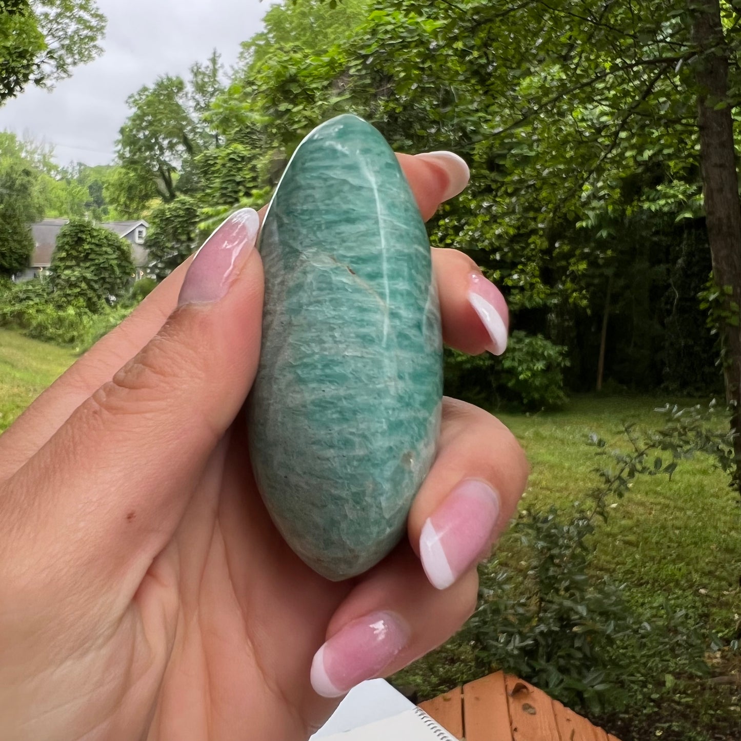 Amazonite Palm Stone (#10) - Simply Affinity