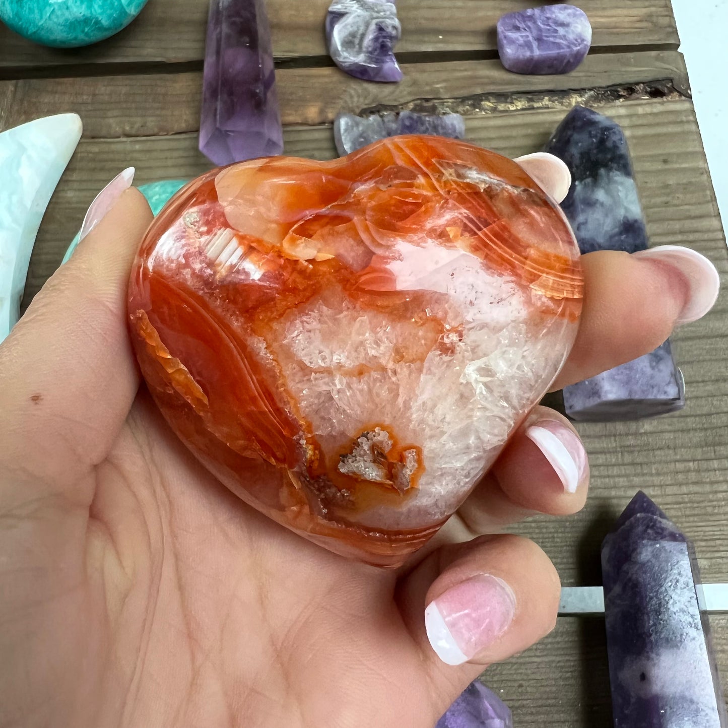 Carnelian Heart (#5) - Simply Affinity