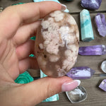 Flower Agate Palm Stone (#21) - Simply Affinity