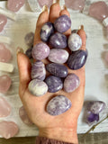 Lepidolite Tumble Stone (1 piece intuitively chosen) - Simply Affinity
